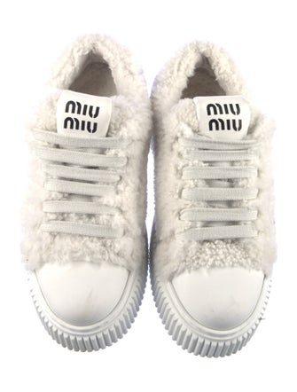 Miu Miu Shearling Sneakers