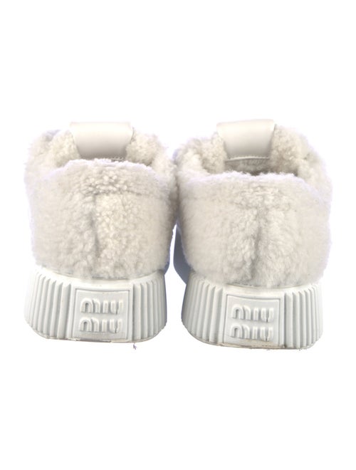 Miu Miu Shearling Sneakers