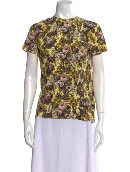 Miu Miu 2016 Silk T-Shirt