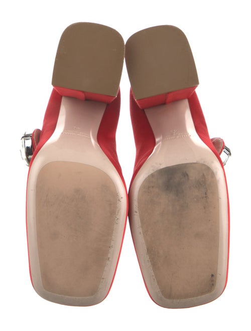 Miu Miu Satin Crystal Embellishments Pumps