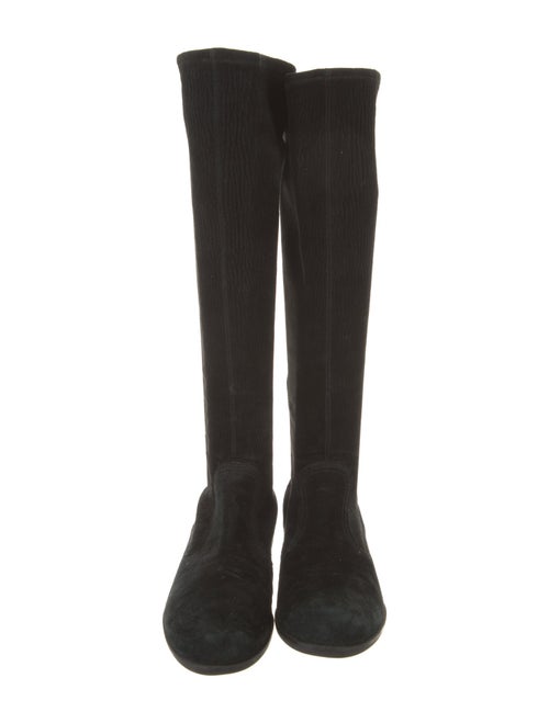 Miu Miu Suede Riding Boots