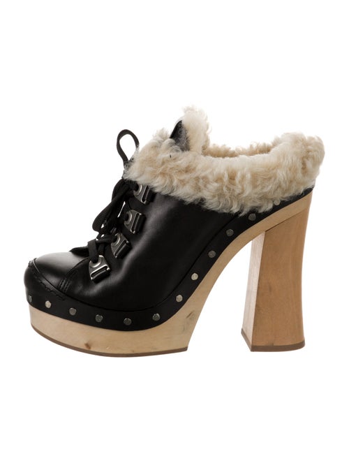 Miu Miu Leather Mules