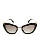 Miu Miu Cat-Eye Gradient Sunglasses