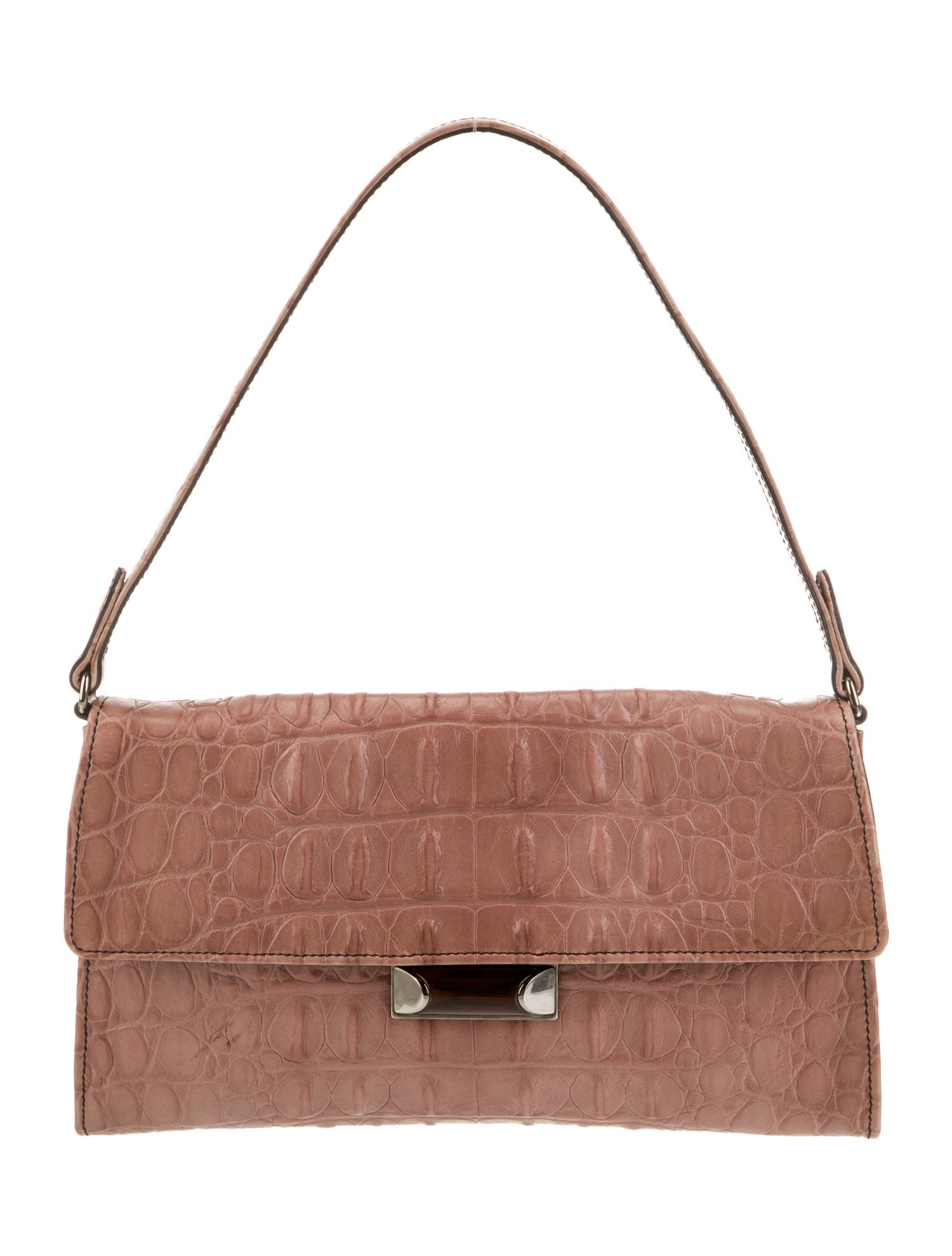 Miu Miu Caiman Shoulder Bag Vintage