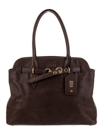 Miu Miu Leather Nappa Aviator Aventure 2024