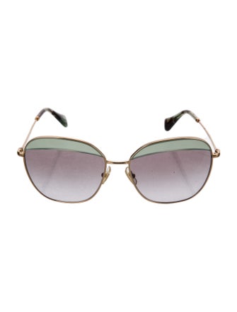 Miu Miu Aviator Tinted Sunglasses