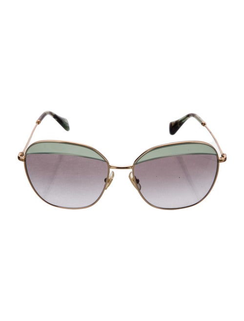 Miu Miu Aviator Tinted Sunglasses