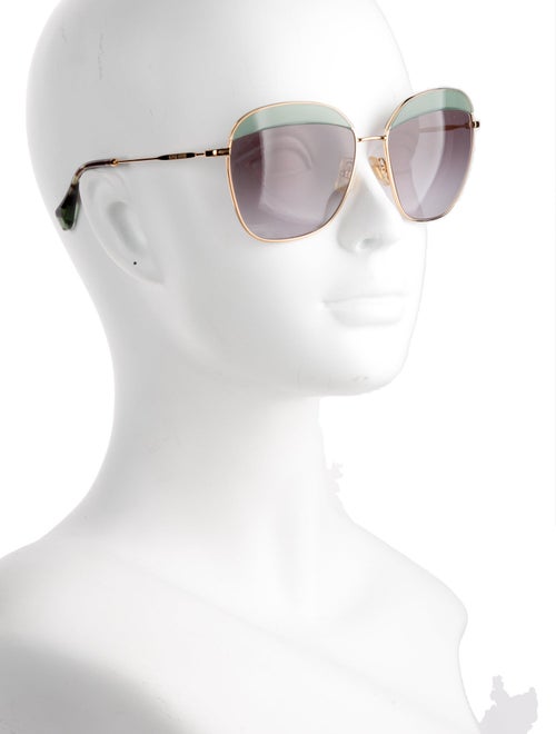 Miu Miu Aviator Tinted Sunglasses