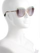 Miu Miu Aviator Tinted Sunglasses