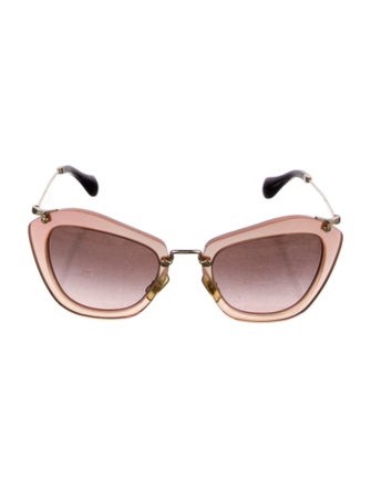 Miu Miu Cat-Eye Gradient Sunglasses
