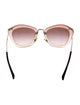 Miu Miu Cat-Eye Gradient Sunglasses