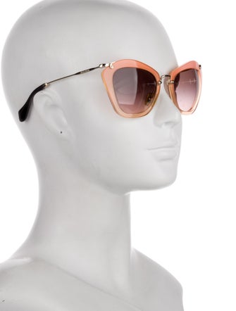 Miu Miu Cat-Eye Gradient Sunglasses