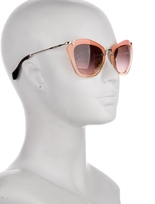 Miu Miu Cat-Eye Gradient Sunglasses
