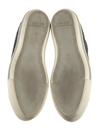 Miu Miu Glitter Glitter Accents Sneakers