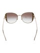 Miu Miu Oversize Gradient Sunglasses