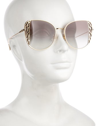 Miu Miu Oversize Gradient Sunglasses