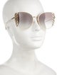 Miu Miu Oversize Gradient Sunglasses