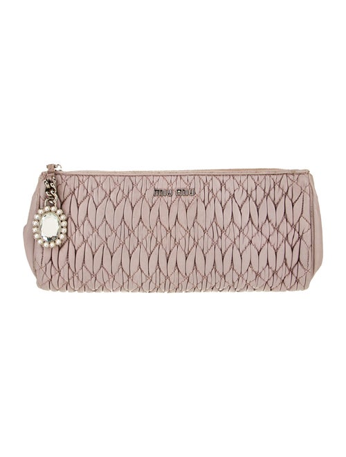 Miu Miu Leather Clutch