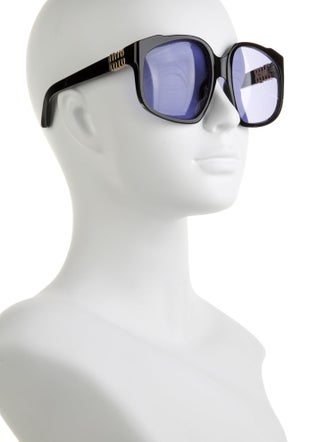 Miu Miu Square Tinted Sunglasses