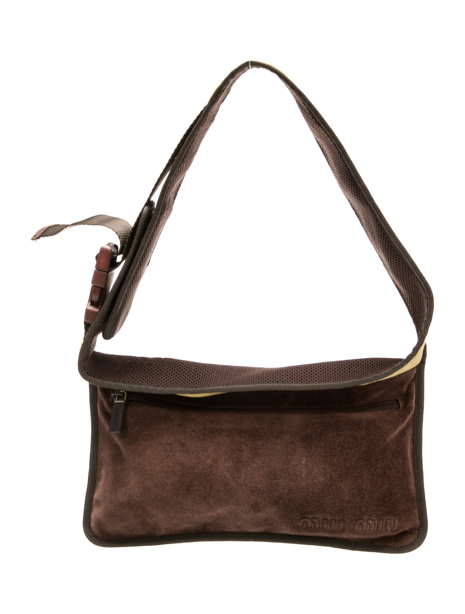 Miu Miu Suede Shoulder Bag Vintage