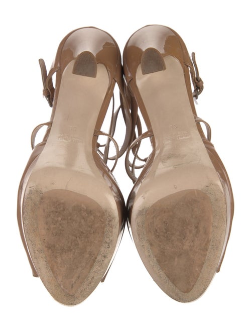 Miu Miu Patent Leather T-Strap Pumps