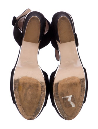 Miu Miu Suede Slingback Pumps
