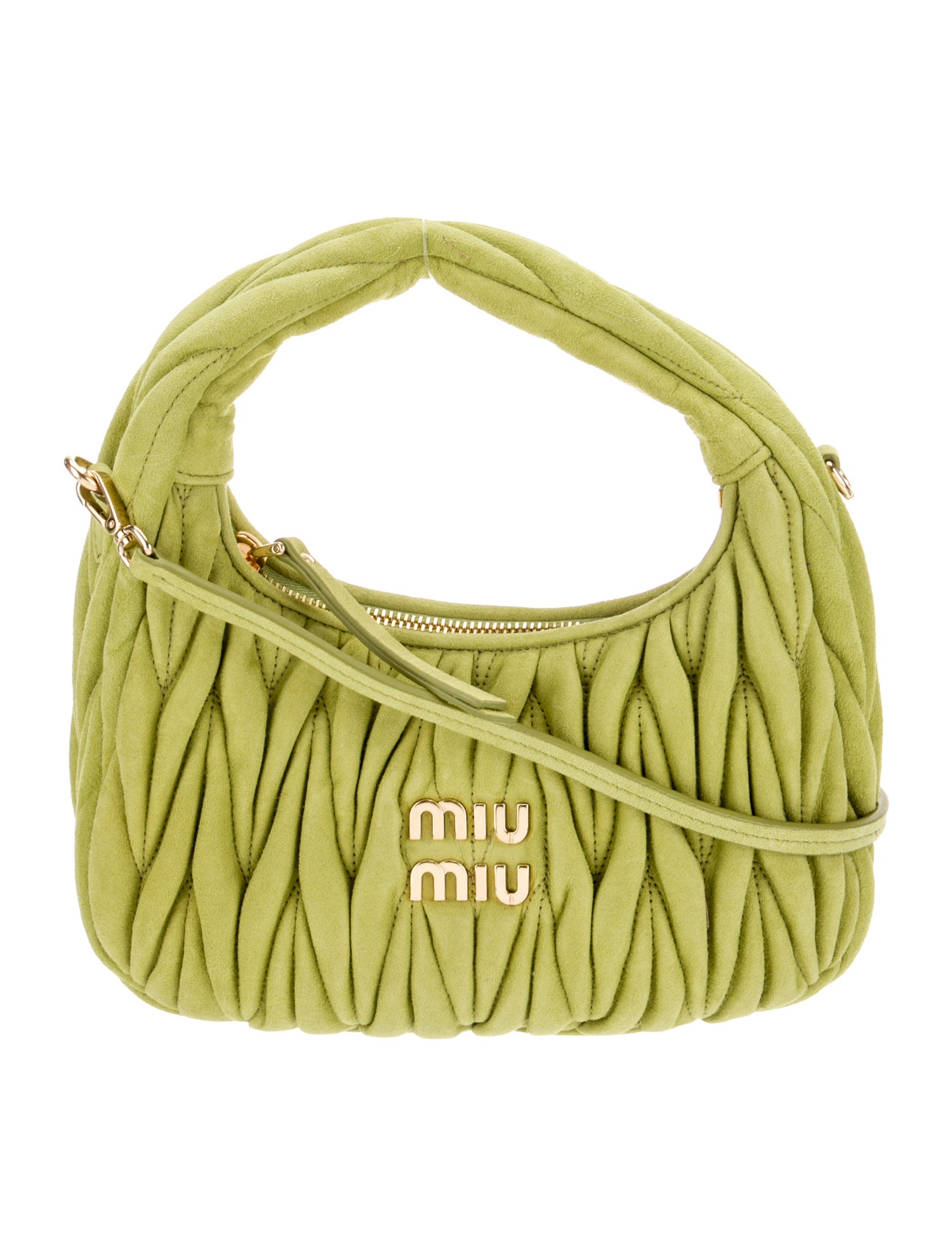 Miu Miu Suede Wander Small