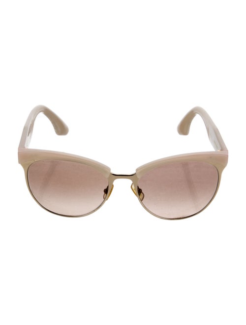 Miu Miu Round Gradient Sunglasses