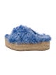 Miu Miu Shearling Espadrilles