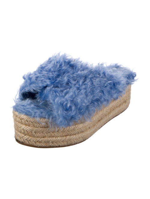 Miu Miu Shearling Espadrilles