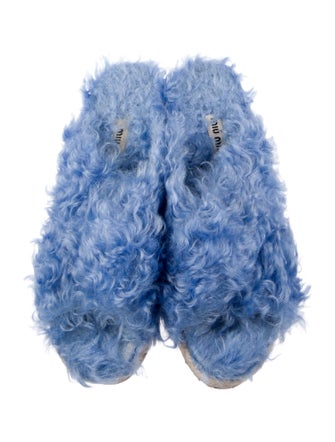 Miu Miu Shearling Espadrilles