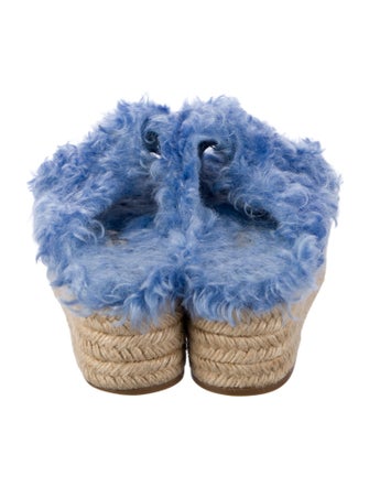 Miu Miu Shearling Espadrilles