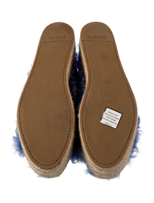 Miu Miu Shearling Espadrilles