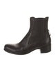 Miu Miu Leather Chelsea Boots