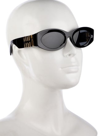 Miu Miu Wayfarer Tinted Sunglasses