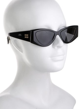 Miu Miu Cat-Eye Tinted Sunglasses