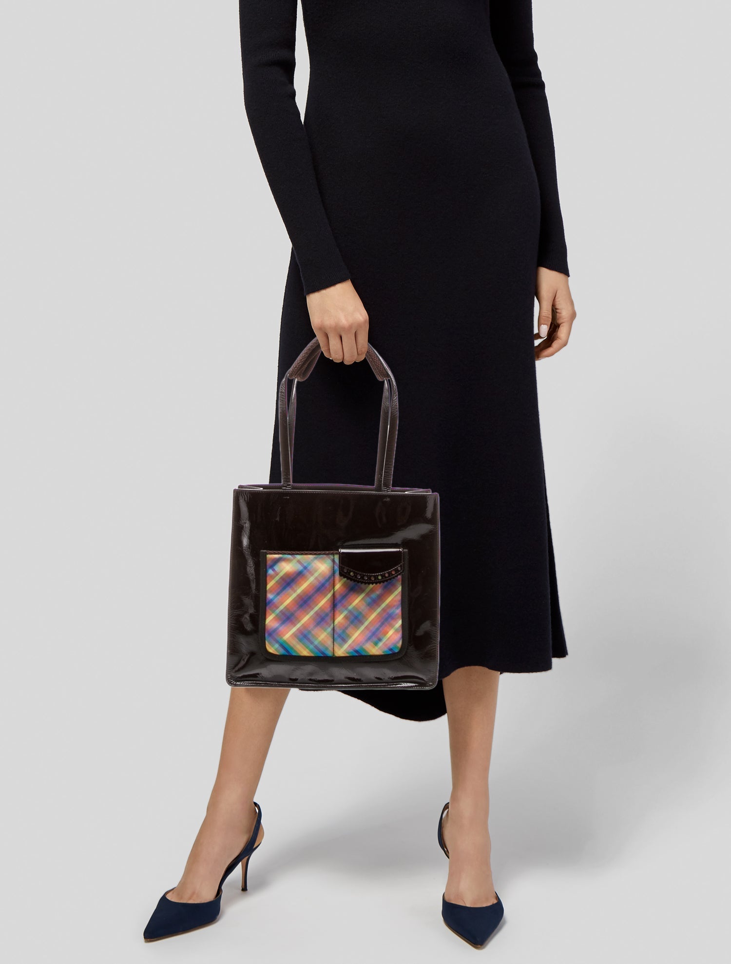 Miu Miu Patent Leather Shoulder Bag