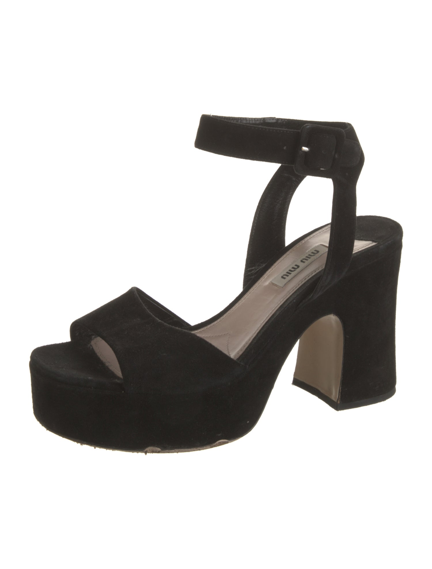 Miu Miu Suede Sandals