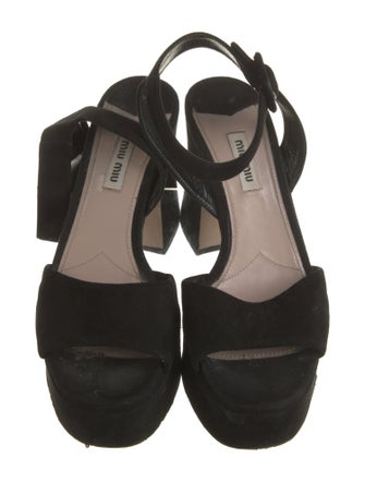 Miu Miu Suede Sandals