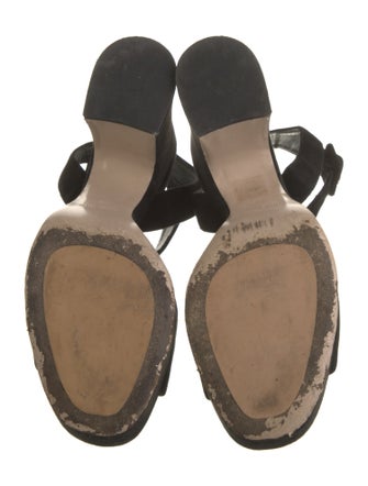 Miu Miu Suede Sandals