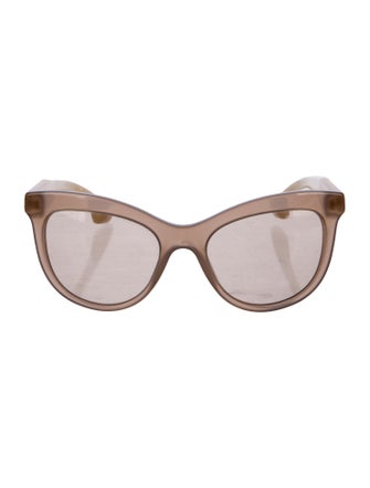 Miu Miu Cat-Eye Mirrored Sunglasses