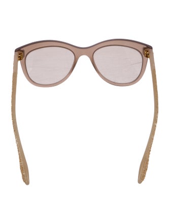 Miu Miu Cat-Eye Mirrored Sunglasses