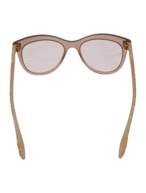 Miu Miu Cat-Eye Mirrored Sunglasses