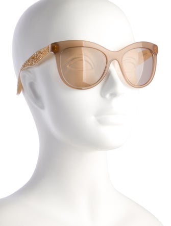 Miu Miu Cat-Eye Mirrored Sunglasses
