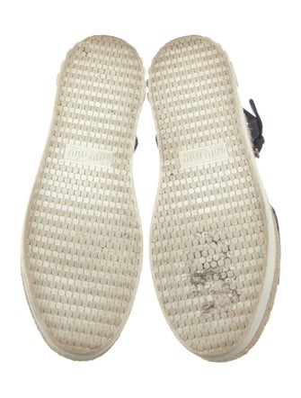 Miu Miu Suede Braided Accents Espadrilles