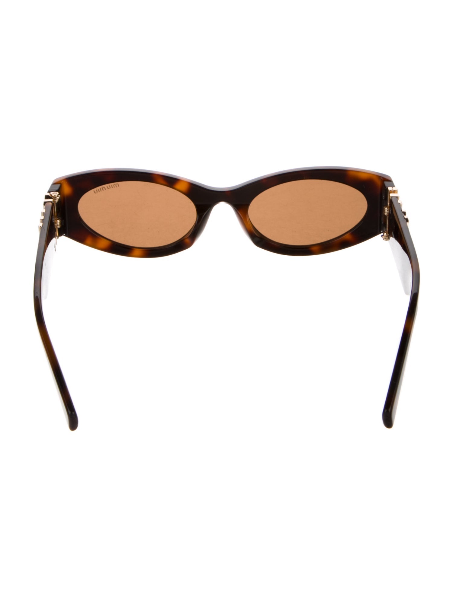 Miu Miu Round Tinted Sunglasses
