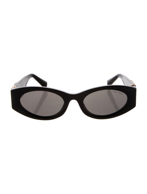 Miu Miu Round Tinted Sunglasses