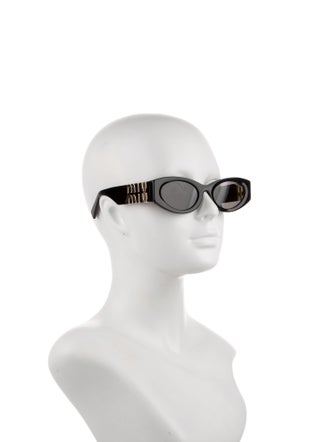 Miu Miu Round Tinted Sunglasses