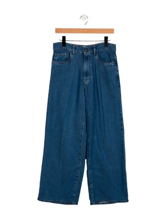 Miu Miu 2024 Wide Leg Jeans