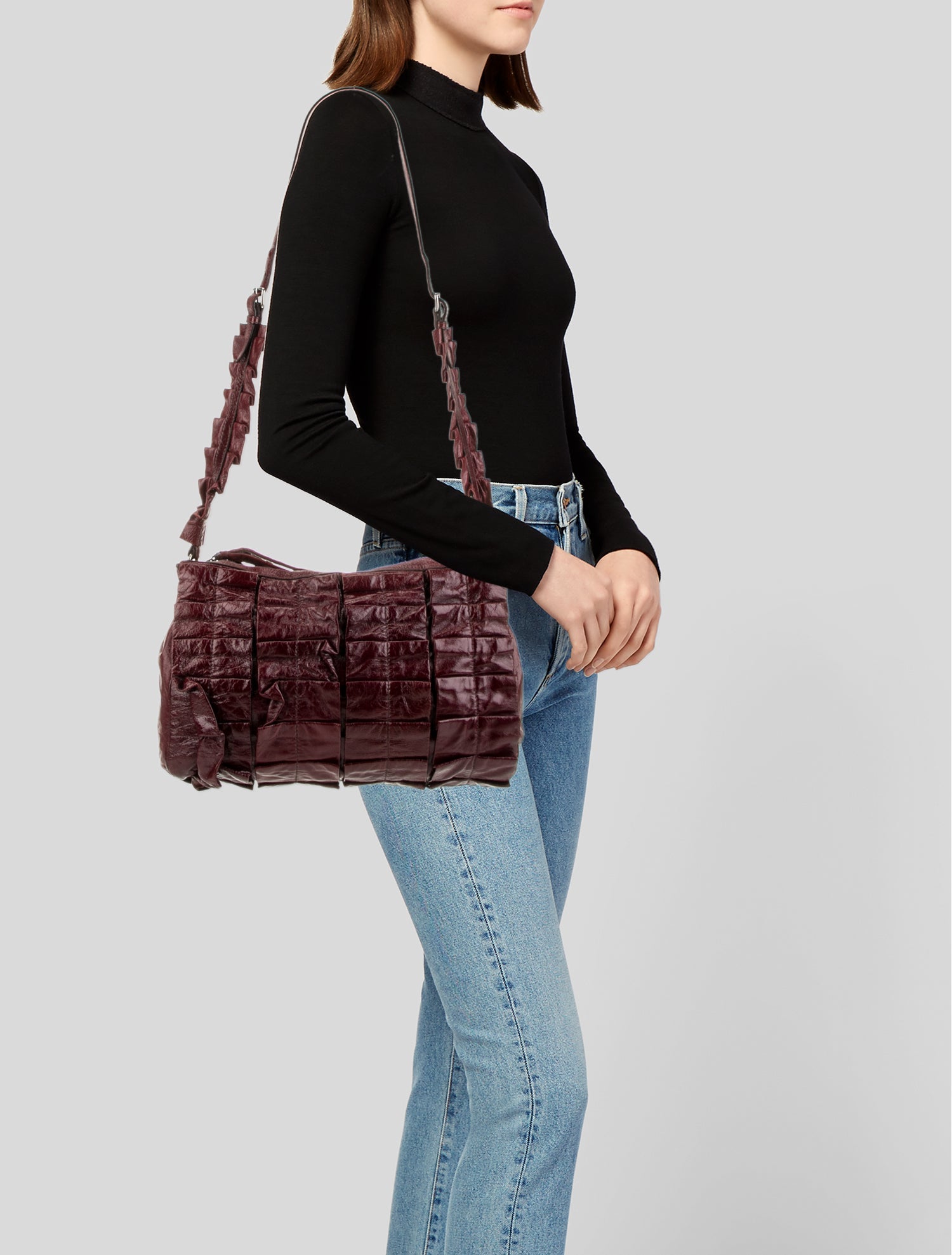 Miu Miu Leather Shoulder Bag